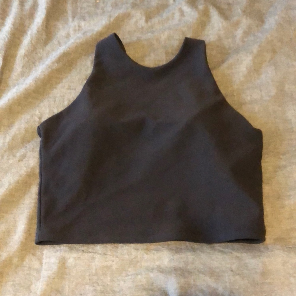 Kyodan black crop top tank